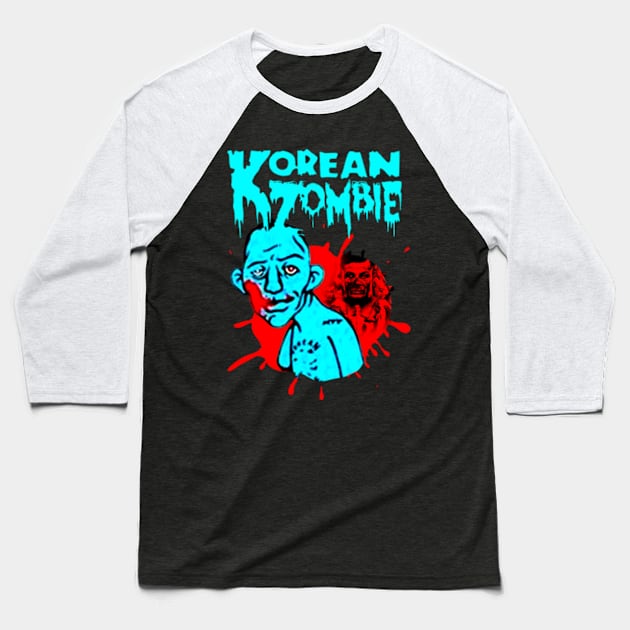 Korean Zombie Baseball T-Shirt by DellK'pets